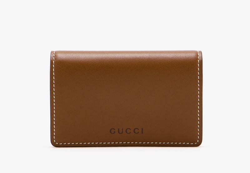 Gucci 專櫃正品 GUCCI 828314棕色 花紋 卡夾 零錢包-14