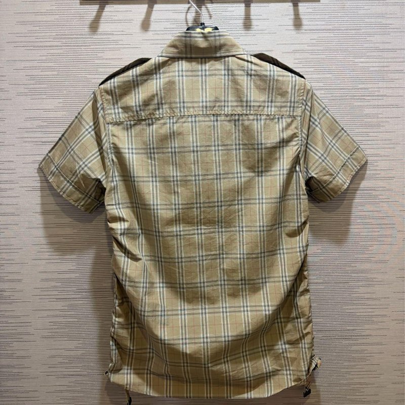💎Han's house精品服飾💎Burberry 格紋 短袖 襯衫  原價24200-6