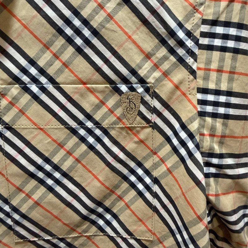 💎Han's house精品服飾💎Burberry 格紋 短版 襯衫  原價23300-6