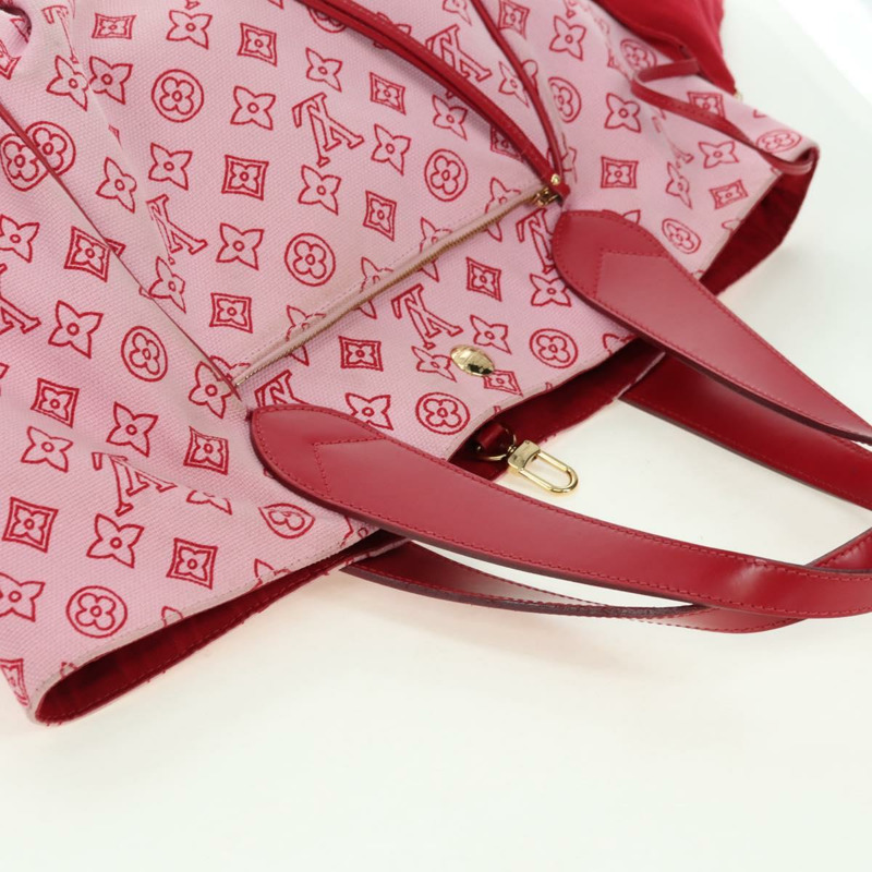 【日本直送】路易威登 Beach Line Cabas Ipanema GM 手提包 粉紅色 M95988 LV Auth 177744A-5