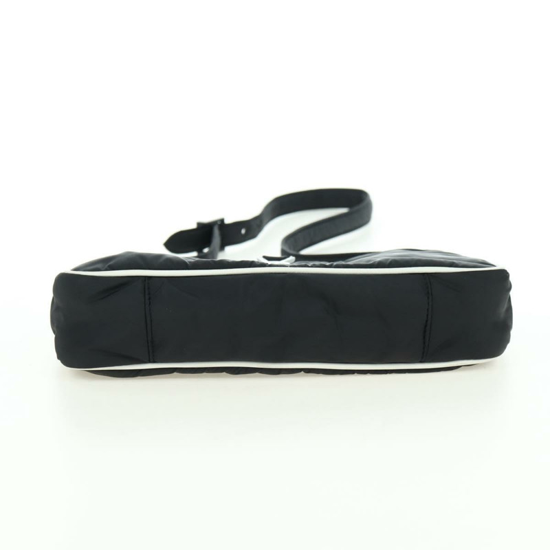 【日本直送】SAINT LAURENT 黑色尼龍單肩包，正品 178069SAM-4
