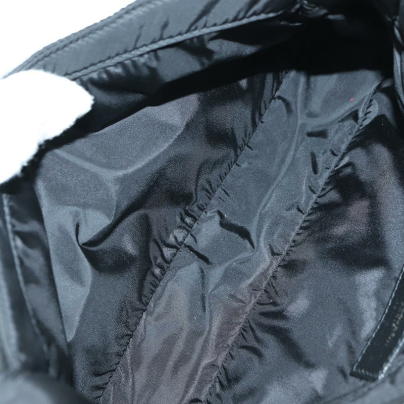 【日本直送】SAINT LAURENT 黑色尼龍單肩包，正品 178069SAM-10