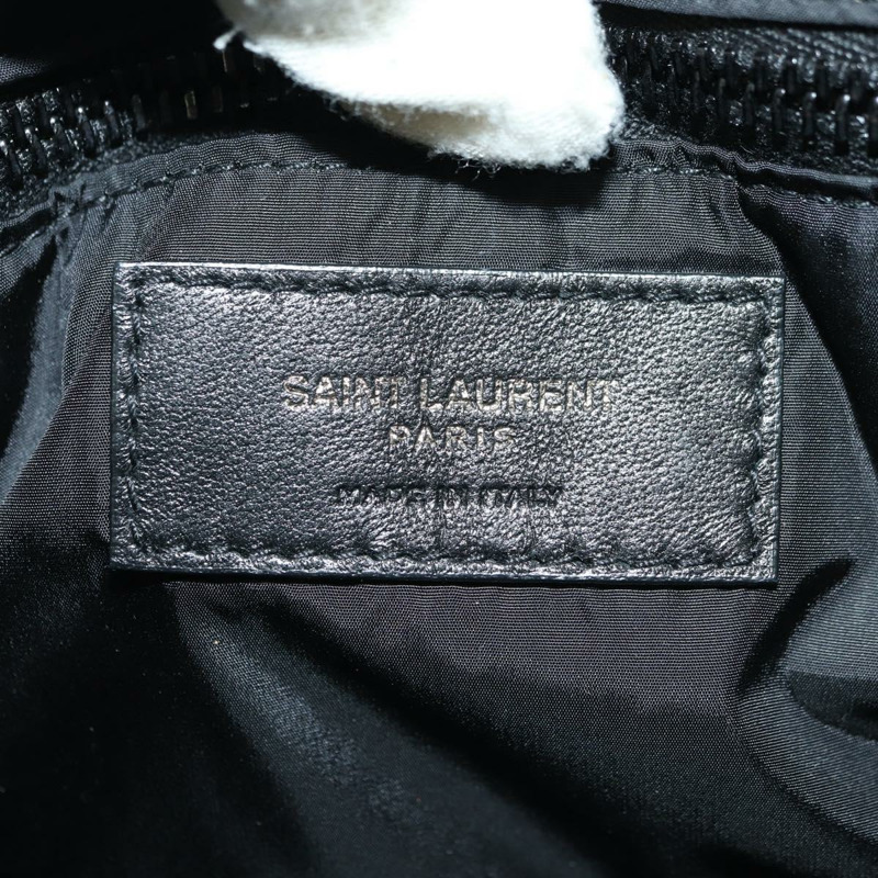 【日本直送】SAINT LAURENT 黑色尼龍單肩包，正品 178069SAM-17