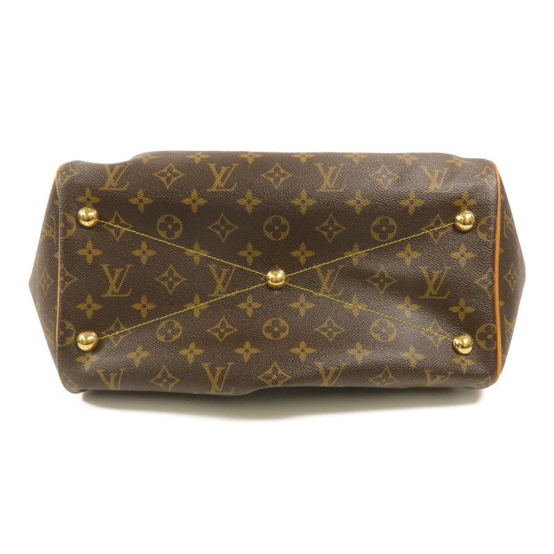 LOUIS VUITTON Monogram Tivoli GM金扣肩背袋-3