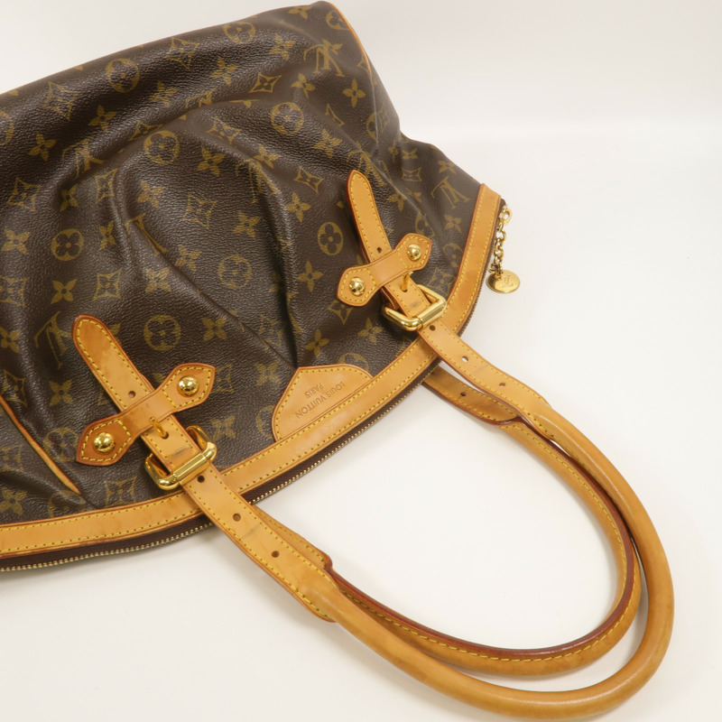 LOUIS VUITTON Monogram Tivoli GM金扣肩背袋-8
