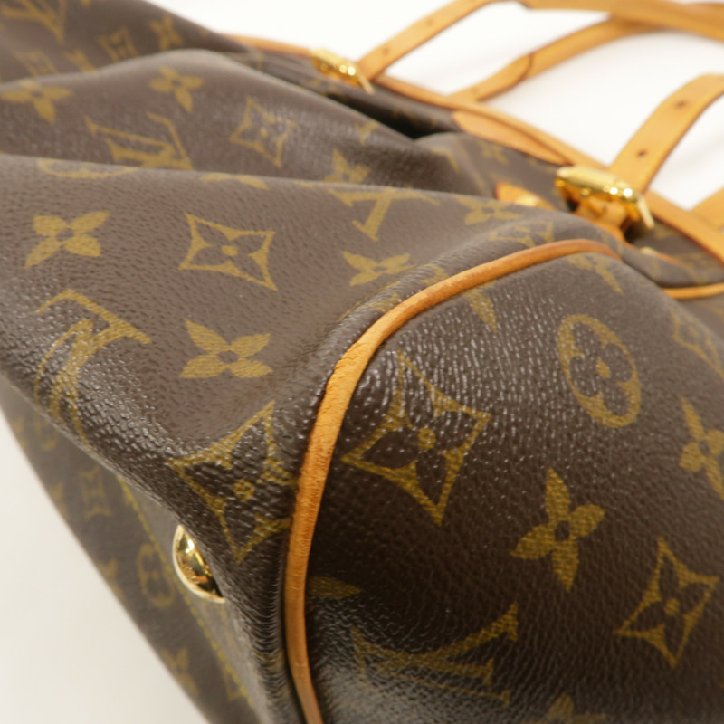 LOUIS VUITTON Monogram Tivoli GM金扣肩背袋-12