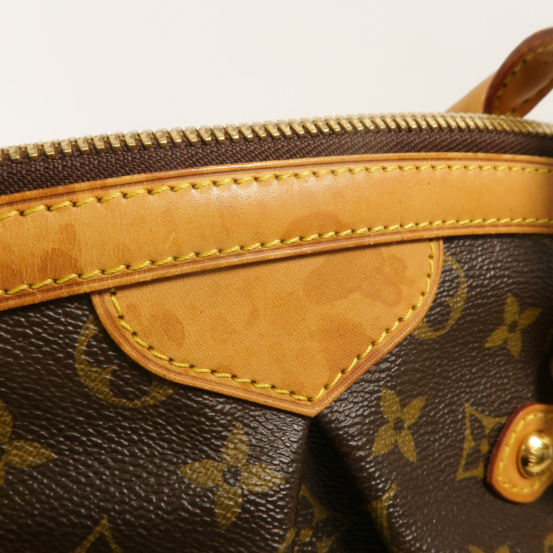 LOUIS VUITTON Monogram Tivoli GM金扣肩背袋-14