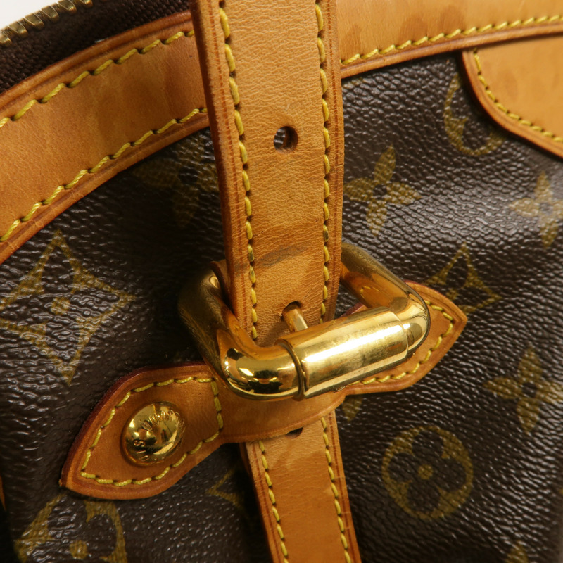 LOUIS VUITTON Monogram Tivoli GM金扣肩背袋-15
