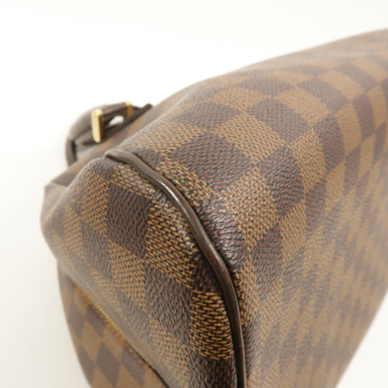 LOUIS VUITTON Damier Ribera MM金扣手挽袋-9