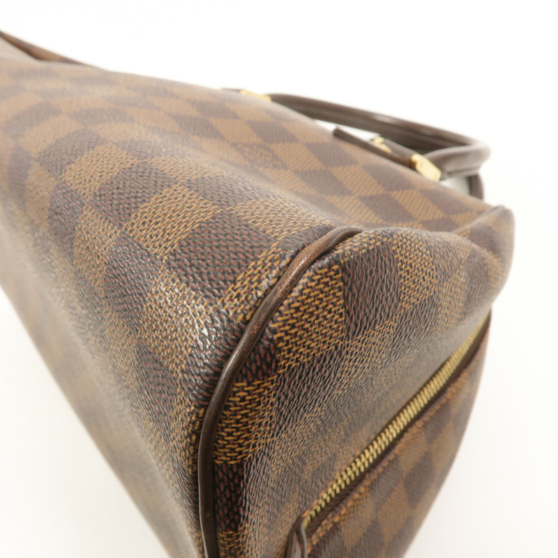 LOUIS VUITTON Damier Ribera MM金扣手挽袋-10