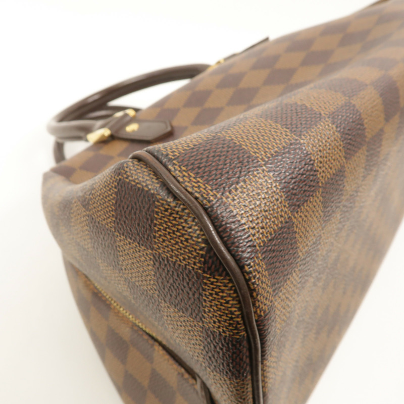 LOUIS VUITTON Damier Ribera MM金扣手挽袋-11