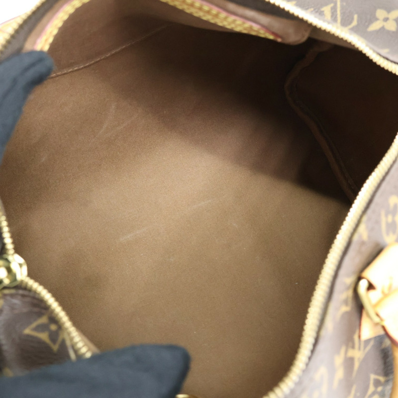 棕色 原花帆布 Speedy Bandouliere 30 兩用包 M41112【LOUIS VUITTON LV 路易威登】 M41112-2