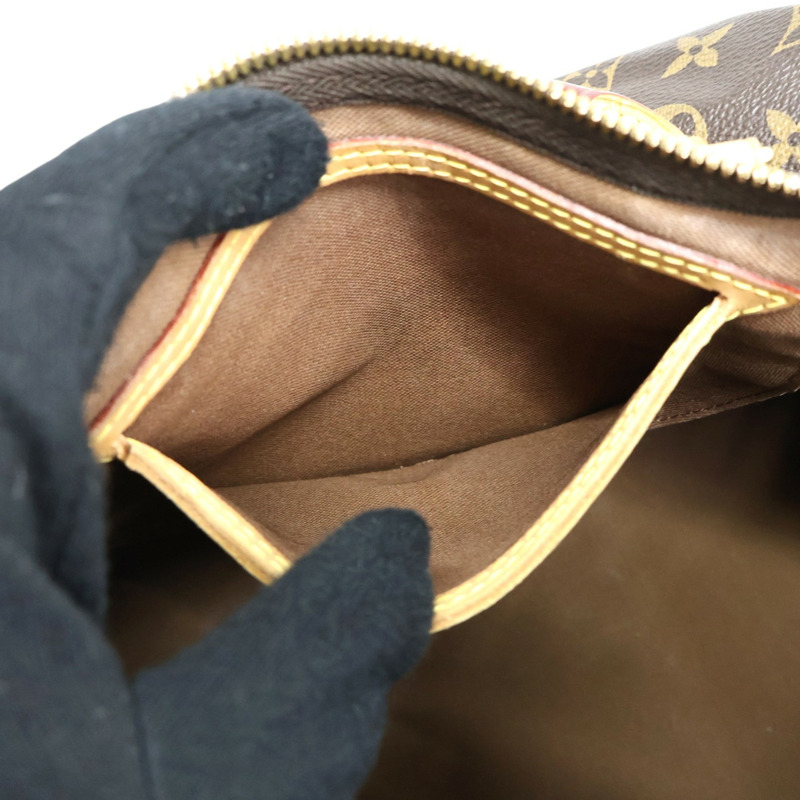 棕色 原花帆布 Speedy Bandouliere 30 兩用包 M41112【LOUIS VUITTON LV 路易威登】 M41112-3