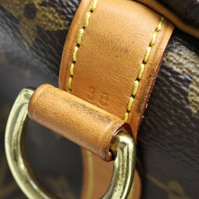 棕色 原花帆布 Speedy Bandouliere 30 兩用包 M41112【LOUIS VUITTON LV 路易威登】 M41112-15