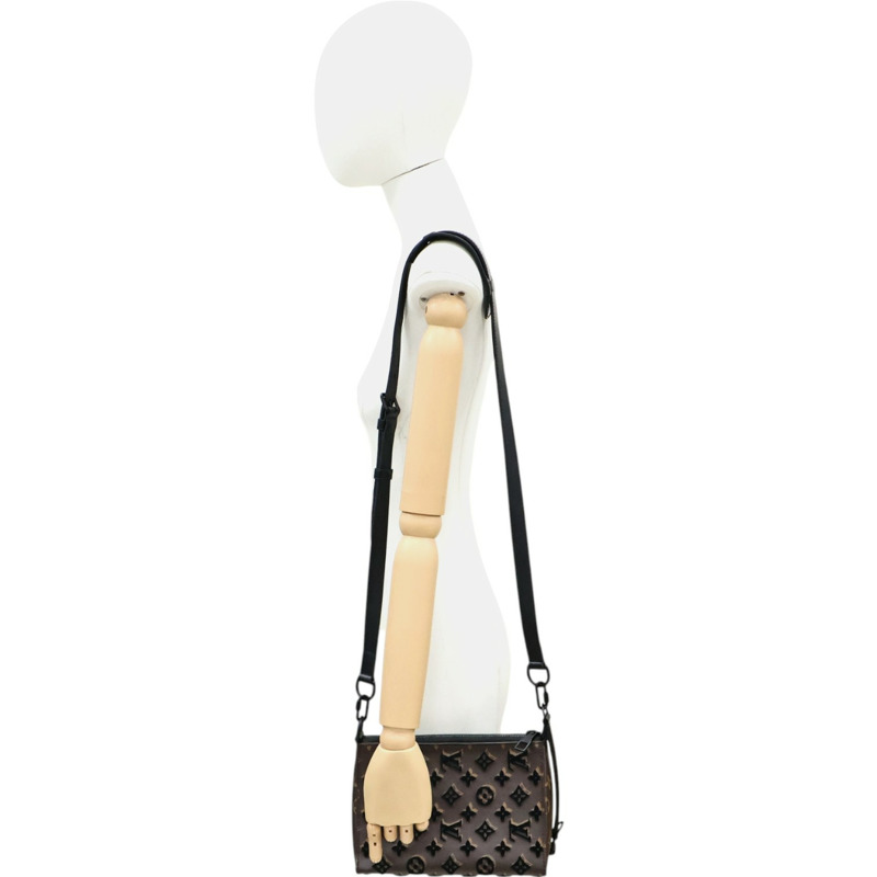 棕色 原花帆布 Triangle Messenger 肩背包 M45070【LOUIS VUITTON LV 路易威登】 M45070-8