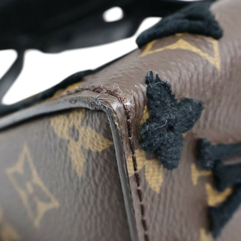 棕色 原花帆布 Triangle Messenger 肩背包 M45070【LOUIS VUITTON LV 路易威登】 M45070-10