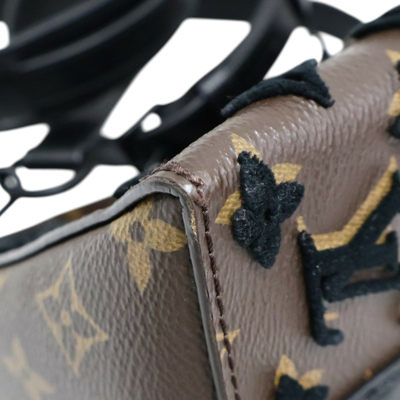 棕色 原花帆布 Triangle Messenger 肩背包 M45070【LOUIS VUITTON LV 路易威登】 M45070-12