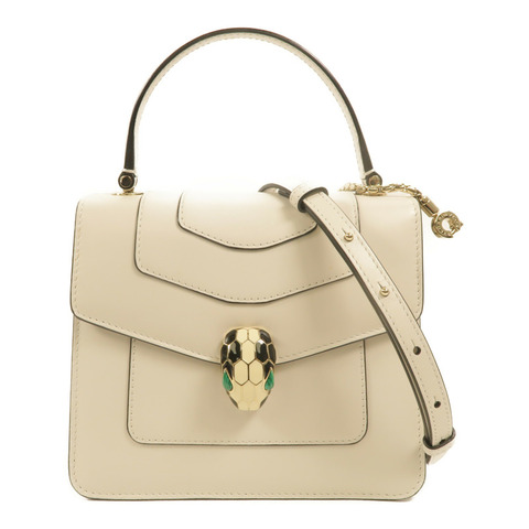 BVLGARI 牛皮皮革Serpenti Forever Top-Handle Bag手挽肩背兩用袋