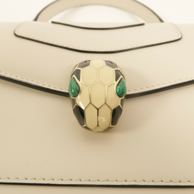 BVLGARI 牛皮皮革Serpenti Forever Top-Handle Bag手挽肩背兩用袋-8
