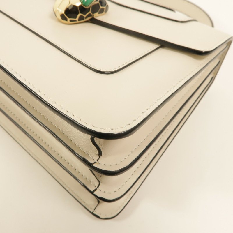 BVLGARI 牛皮皮革Serpenti Forever Top-Handle Bag手挽肩背兩用袋-12