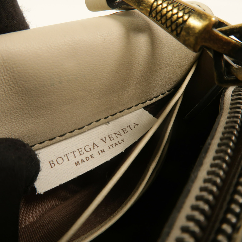 BOTTEGA VENETA 牛皮皮革Chain Shoulder鏈帶肩背袋-7