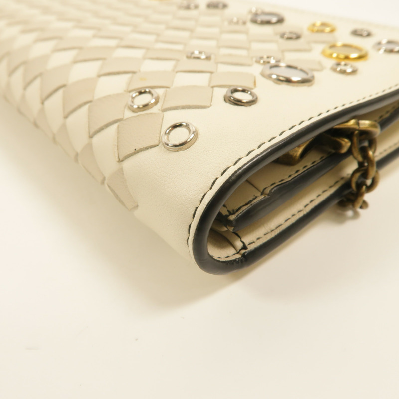 BOTTEGA VENETA 牛皮皮革Chain Shoulder鏈帶肩背袋-15