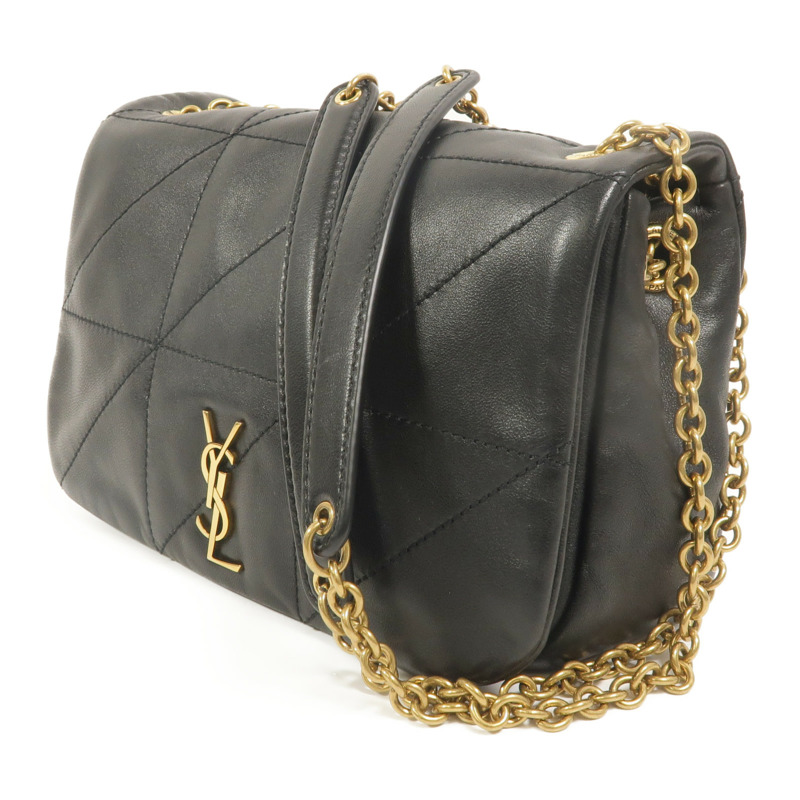 SAINT LAURENT 羊皮皮革Jamie Mini鏈帶肩背袋-2