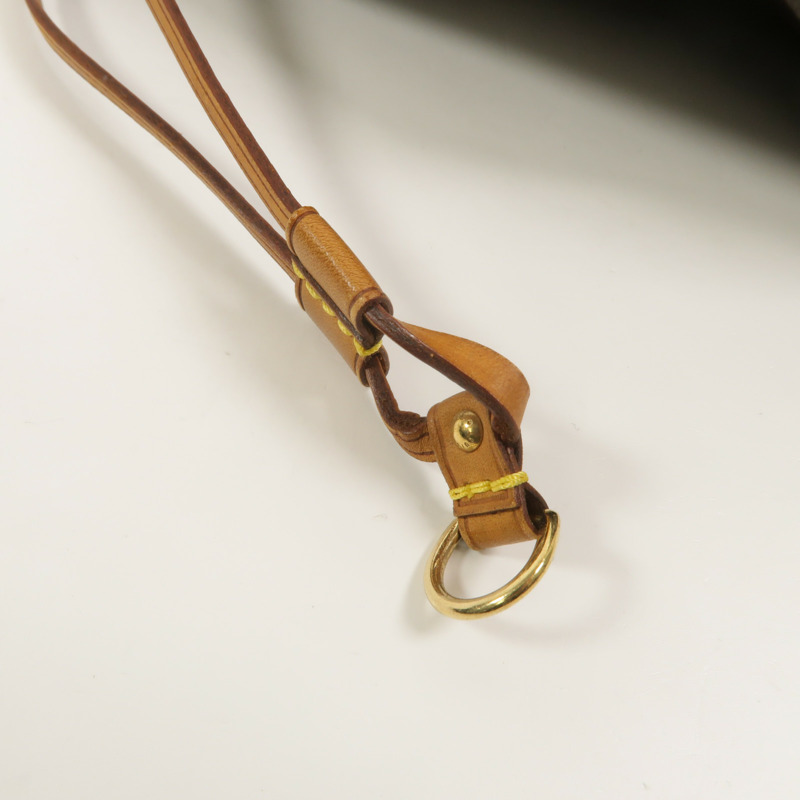LOUIS VUITTON Monogram Neverfull PM金扣手挽袋-13