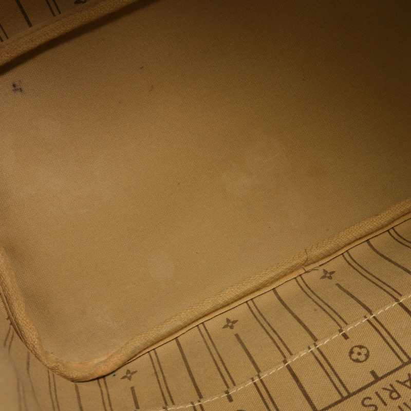LOUIS VUITTON Monogram Neverfull PM金扣手挽袋-17