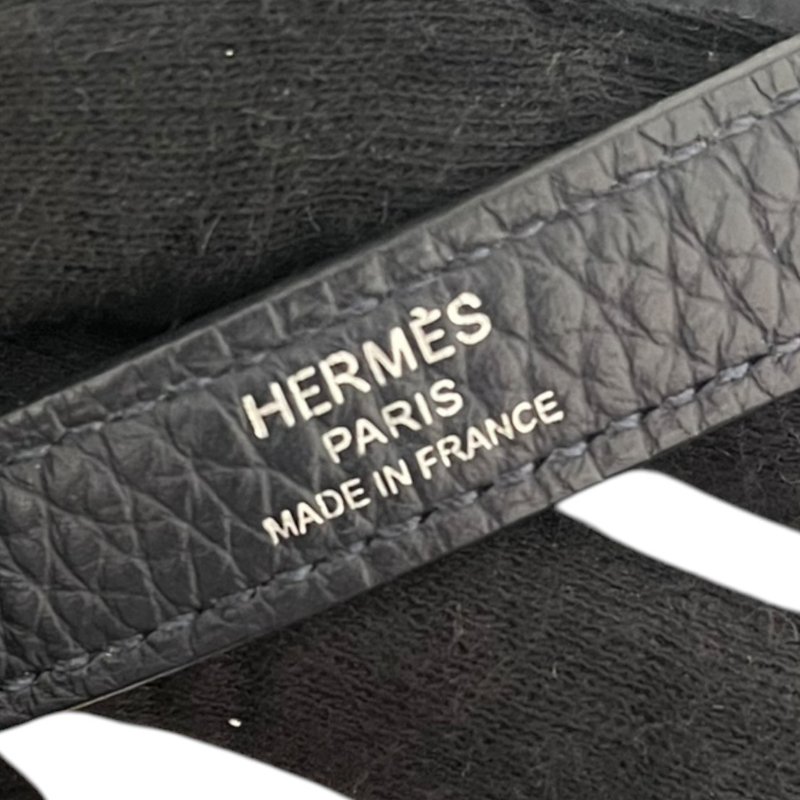 【美收精品】HERMÈS 深藍橘藍幾何拼色 Kelly 手提肩背包 5-244-8