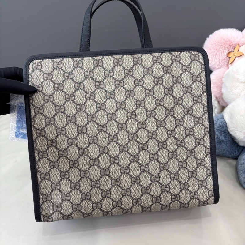 Gucci 小雞老花tote包手提包 正品-3