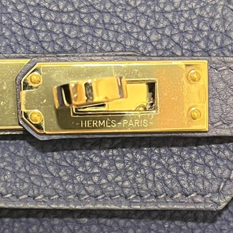 【美收精品】HERMÈS 寶藍色 Birkin 手提包 5-243-8