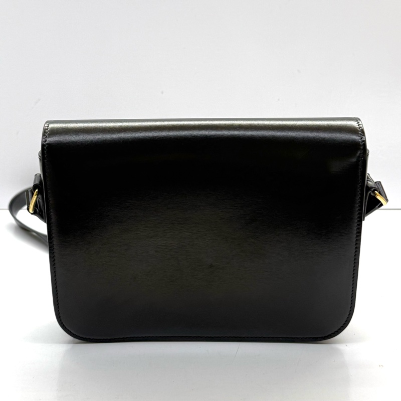 CELINE 黑色TRIOMPHE CLASSIQUE 22CM 斜背包-1