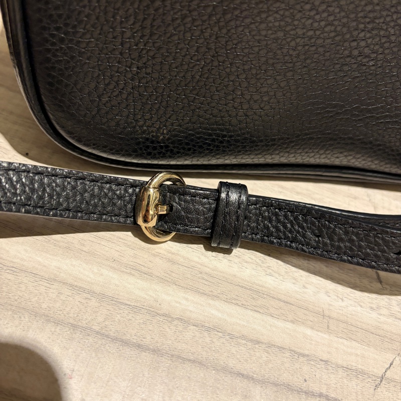 Gucci 牛皮 相機包 流蘇相機包 肩背包 二手 甜甜價-11