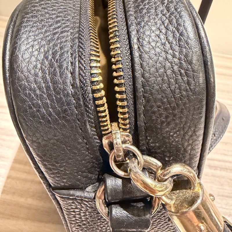 Gucci 牛皮 相機包 流蘇相機包 肩背包 二手 甜甜價-13