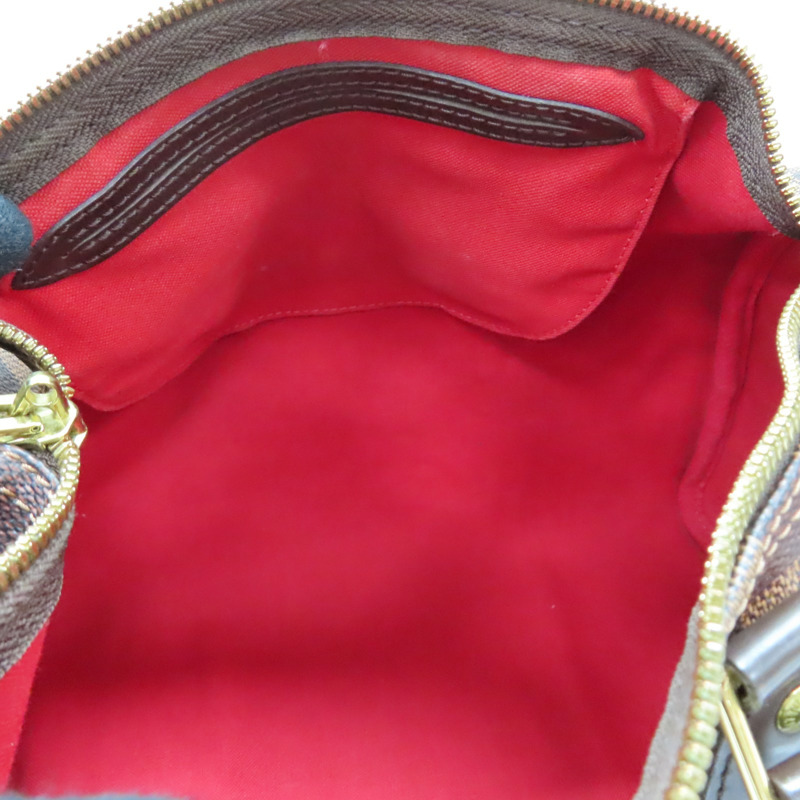 棕色 棋盤格帆布 Speedy Bandouliere 30 兩用包【LOUIS VUITTON LV 路易威登】 N41367-2