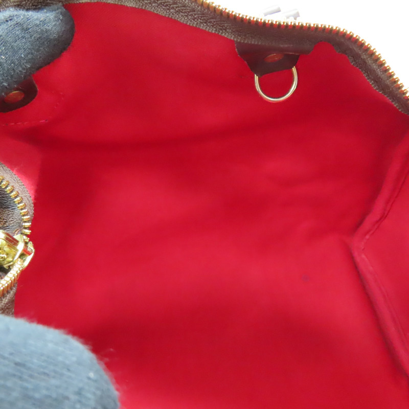 棕色 棋盤格帆布 Speedy Bandouliere 30 兩用包【LOUIS VUITTON LV 路易威登】 N41367-3