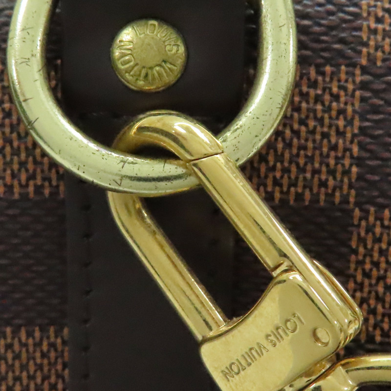 棕色 棋盤格帆布 Speedy Bandouliere 30 兩用包【LOUIS VUITTON LV 路易威登】 N41367-11