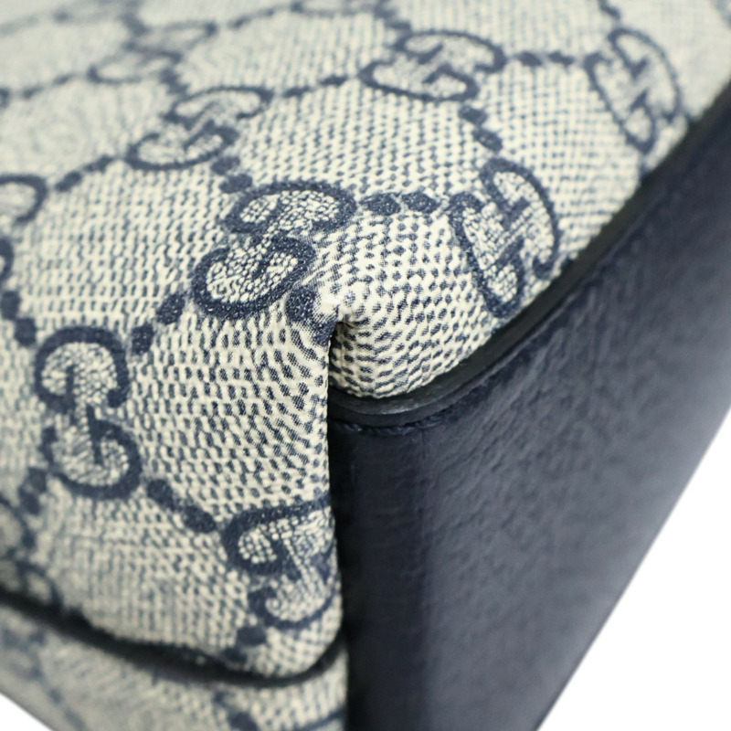 藍色 GG Supreme帆布 Ophidia 肩背包 499621【GUCCI 古馳】 499621-13