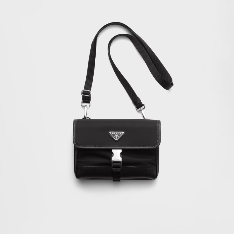 PRADA 小包 Re-Nylon and Saffiano leather smartphone case-1