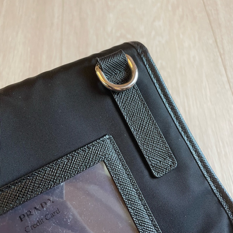 PRADA 小包 Re-Nylon and Saffiano leather smartphone case-17