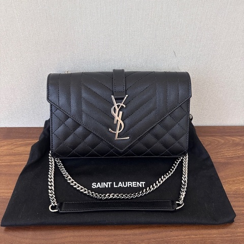 99新 聖羅蘭/YSL 信封包 牛皮革 21 X 13 X 6🧡