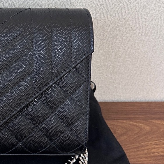 99新 聖羅蘭/YSL 信封包 牛皮革 21 X 13 X 6🧡-2