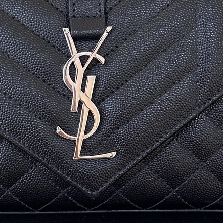 99新 聖羅蘭/YSL 信封包 牛皮革 21 X 13 X 6🧡-3