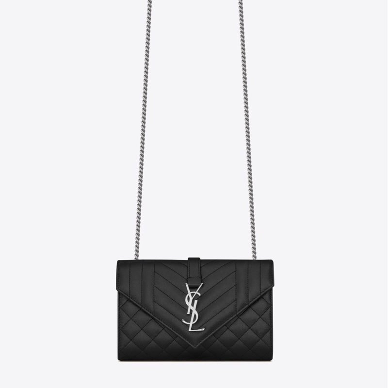 99新 聖羅蘭/YSL 信封包 牛皮革 21 X 13 X 6🧡-4