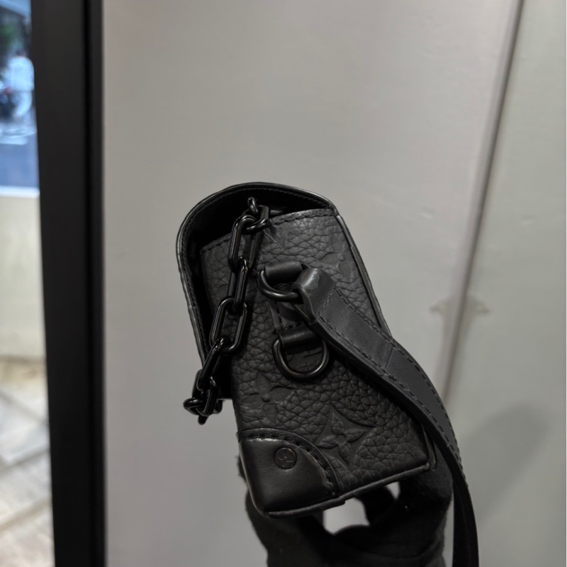 狀況好🌟Louis Vuitton LV Steamer 黑色壓紋皮革｜Classic Trend CT精品｜台北東區實體-3