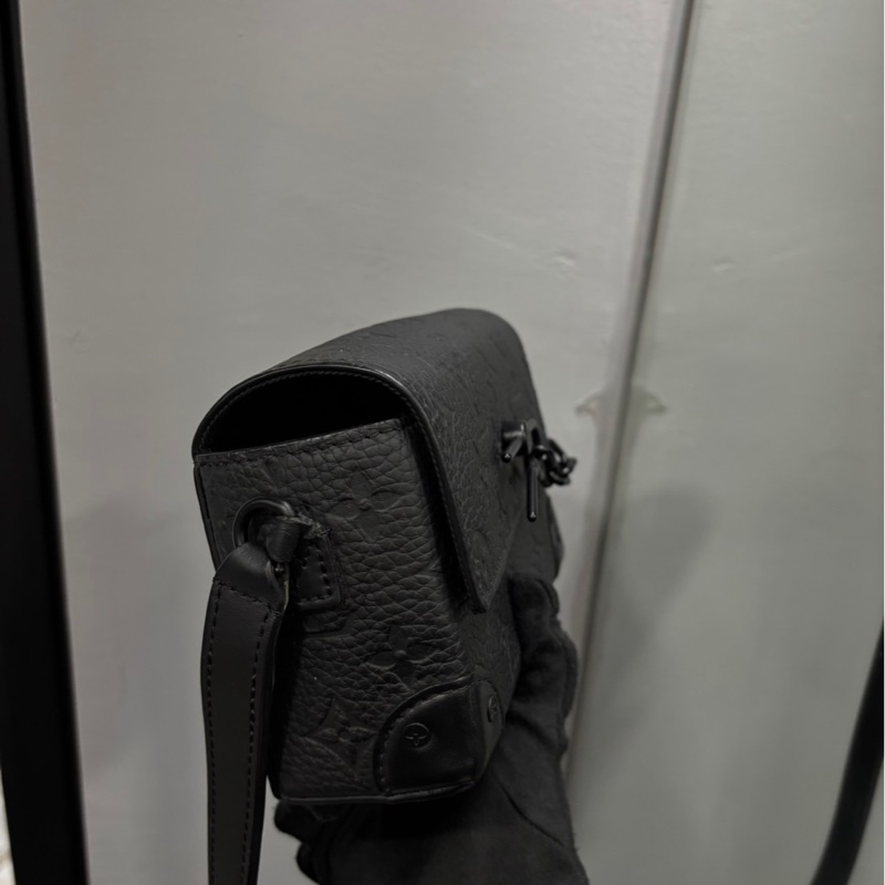 狀況好🌟Louis Vuitton LV Steamer 黑色壓紋皮革｜Classic Trend CT精品｜台北東區實體-4