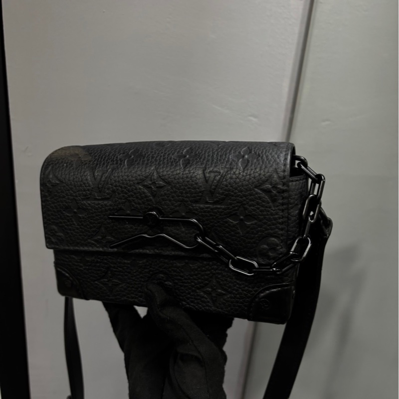 狀況好🌟Louis Vuitton LV Steamer 黑色壓紋皮革｜Classic Trend CT精品｜台北東區實體-5