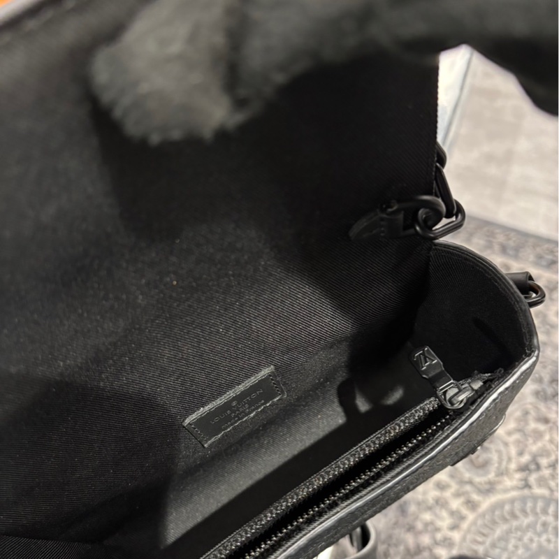 狀況好🌟Louis Vuitton LV Steamer 黑色壓紋皮革｜Classic Trend CT精品｜台北東區實體-9