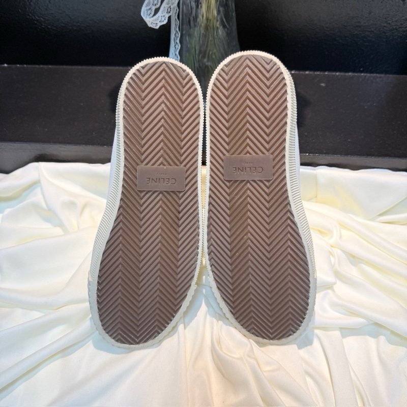 閒置新Celine/賽琳 純白凱旋門休閒鞋 36碼-5